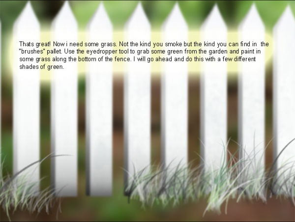 Creation of Garden girl: Step 19